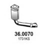 ASSO 36.0070 Catalytic Converter